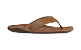 OluKai Mens Tuahine Sandals-Toffee/Toffee