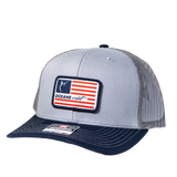 Oceans East American Flag Hat