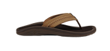 OluKai Mens Hokua Sandal-Tan/Tan