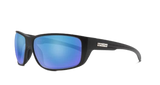 Suncloud Milestone Matte Black + Polarized Blue