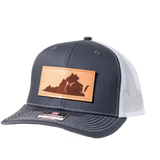 Oceans East Virginia Leather Patch Hat