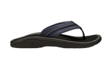 OluKai Mens Hokua Sandals-Blue Depth/Black