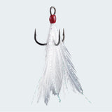 BKK Hooks Feathered White Spear-21 SS