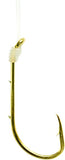 Sea Striker Snelled Gold Baitholder 12" Leader 6pk
