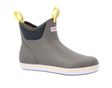 XtraTuf 6" Ankle Deck Boot - Gray/Yellow