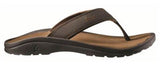 OluKai Mens 'Ohana Sandals-Dark Java/Ray