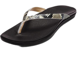 OluKai Womans Ho'Opio Sandals-Mineral Grey