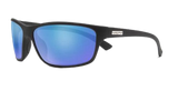Suncloud Sentry Matte Black + Polarized Blue