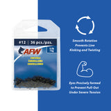 AFW Brass Crane Swivel Black
