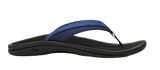OluKai Womans 'Ohana Sandals-Blueberry/Black