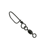 AFW Brass Coastlock Snap Swivel Black