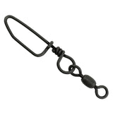 AFW Brass Coastlock Snap Swivel Black