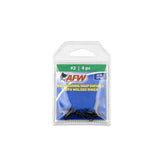 AFW Brass Ball Bearing Snap Swivel Black