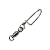 AFW Brass Ball Bearing Snap Swivel Black