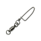 AFW Brass Ball Bearing Snap Swivel Black