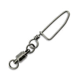 AFW Brass Ball Bearing Snap Swivel Black