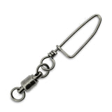AFW Brass Ball Bearing Snap Swivel Black