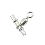AFW Brass Sleeve Swivels Nickel 10pk