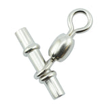 AFW Brass Sleeve Swivels Nickel 10pk