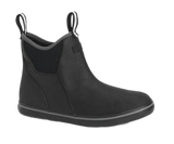 M XtraTuf Leather Deck Boot Black