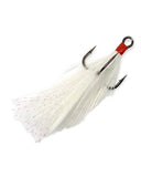 Gamakatsu Feathered White/White Treble Hook