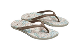 OluKai Womens Ho'Opio Hau Sandals-Taupe/Hau