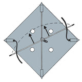 Aftco Goldfinger Kite Release Clip KC-1