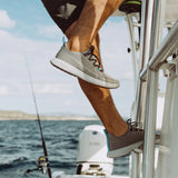 Grundens CrossCurrent Boat Shoes - Steel Grey