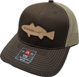 Oceans East Leather Patch Trout Hat