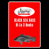 Jigging World Black Sea Bass Rig Hi-Lo 3-Hk