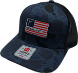 Oceans East American Flag Hat