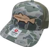 Oceans East Leather Patch Trout Hat
