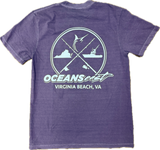 Oceans East Virginia Badge Tee