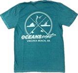 Oceans East Virginia Badge Tee