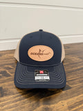Oceans East Signature Leather Patch Hat