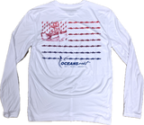 Oceans East Inshore Flag Performance Long Sleeve