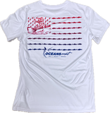 Oceans East Inshore Flag Performance Short Sleeve