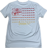 Oceans East Inshore Flag Performance Short Sleeve