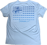 Oceans East Inshore Flag Performance Short Sleeve