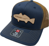 Oceans East Leather Patch Trout Hat
