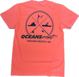 Oceans East Virginia Badge Tee