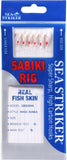 Sea Striker Deluxe Sabiki Rig HAGE-KAWA Red Bead