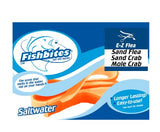 Fishbites E-Z Sandflea 1/2" x 12"-Orange
