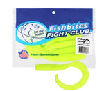 Fishbites 6" Curly Tail Grub - Counter Punch