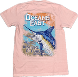 Ocean East Marlin Stamp Tee