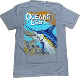 Ocean East Marlin Stamp Tee