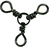 Sea Striker Stainless 3-Way Swivel Black 12pk