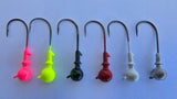 BWC X-Eyed Ball Jig Head Unpainted 20pk