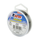 AFW Surflon Nylon Coated SS Leader Black 30ft