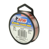 AFW Surflon Nylon Coated SS Leader Blood Red 30ft